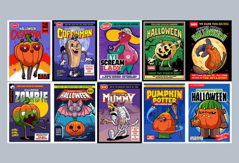 HALLOWEEN DESIGNS BUNDLE part 1