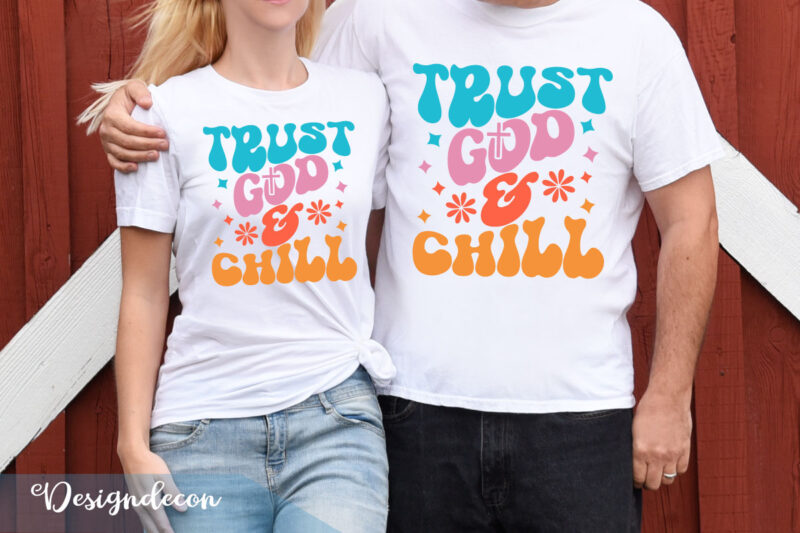 Retro Inspirational Christian quote PNG Sublimation T-shirt Designs Bundle