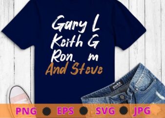New York Mets Gary Keith Ron, SNY Broadcast Booth, Gary Cohen, Keith Hernandez, Ron Darling – Screenprinted, Infant, T shirt vector artwork