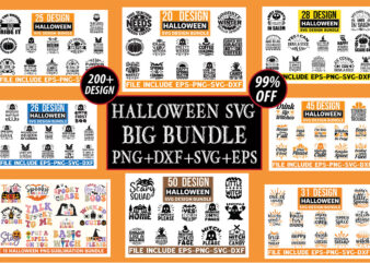 Halloween SVG Big Bundle