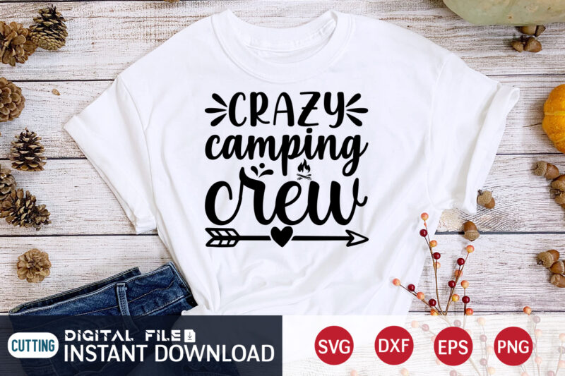 Camping svg bundle t shirt designs for sale