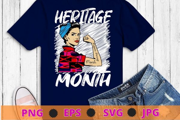 Hispanic Heritage Month Hispanic Women power Girls Inspired T-Shirt design eps, Hispanic Heritage Month, Hispanic Women power, Girls Inspired, all county flag,