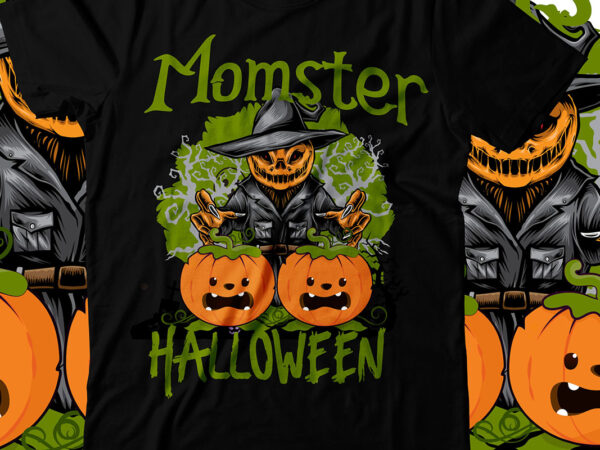Momster halloween t-shirt design , halloween t-shirt design , halloween t-shirt design bundle,halloween svg bundle , good witch t-shirt design , boo! t-shirt design ,boo! svg cut file , halloween