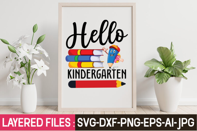 Back To School T-shirt Design , T-Shirt Design,Teacher SVG Bundle, school svg, teacher svg, first day of school, svg bundle, kindergarten svg, back to school svg, cut file for cricut,