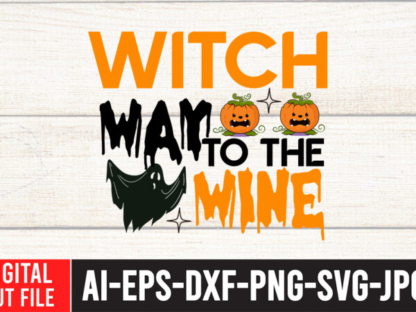 Witch way to the wine svg design ,witch way to the wine svg cut file , halloween svg design , halloween svg bundle , halloween svg design bundle , halloween