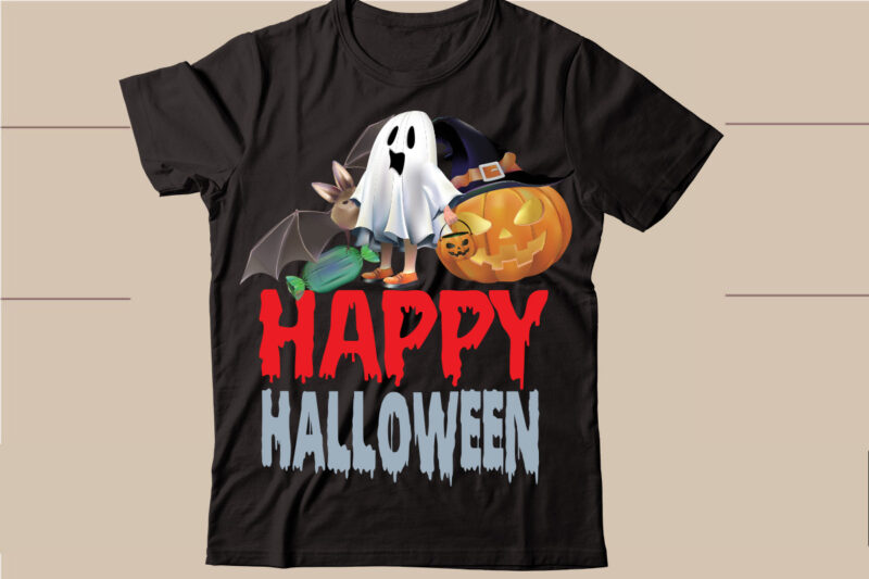 happy halloween t-shirt design,Halloween svg bundle , 100 halloween t-shirt bundle , good witch t-shirt design , boo! t-shirt design ,boo! svg cut file , halloween t shirt bundle, halloween