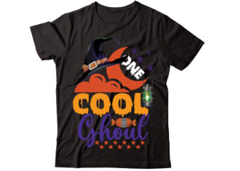 One Cool Ghoul t-shirt design,Halloween t shirt bundle, halloween t shirts bundle, halloween t shirt company bundle, asda halloween t shirt bundle, tesco halloween t shirt bundle, mens halloween t