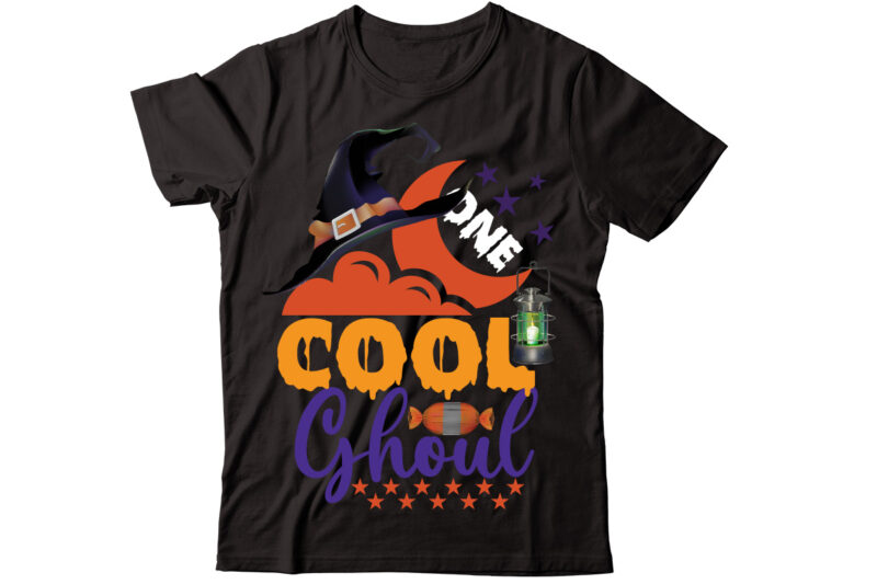 One Cool Ghoul t-shirt design,Halloween t shirt bundle, halloween t shirts bundle, halloween t shirt company bundle, asda halloween t shirt bundle, tesco halloween t shirt bundle, mens halloween t