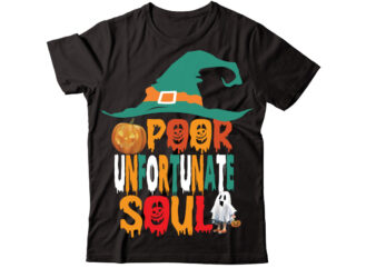Poor Unfortunate Soul t-shirt design,Halloween t shirt bundle, halloween t shirts bundle, halloween t shirt company bundle, asda halloween t shirt bundle, tesco halloween t shirt bundle, mens halloween t
