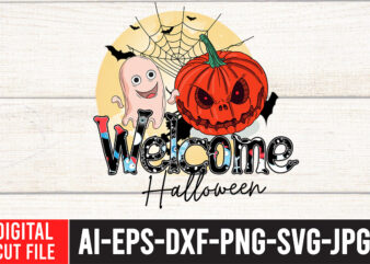 Welcome Halloween Sublimation Design , Welcome Halloween SVG Design , Halloween sublimation bundle , halloween sublimation png , halloween sublimation bundle , halloween png print , transparent background , sublimation