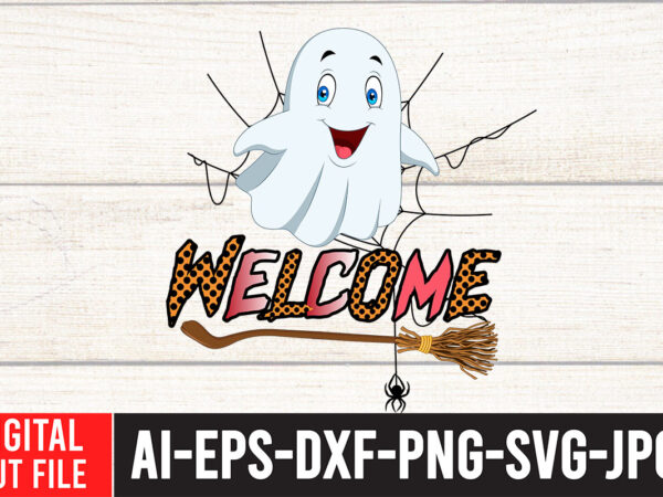 Welcome halloween sublimation design , welcome halloween svg design , halloween sublimation bundle , halloween sublimation png , halloween sublimation bundle , halloween png print , transparent background , sublimation