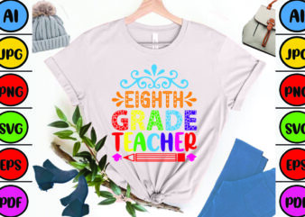 Eighth Grade Teacher vector clipart