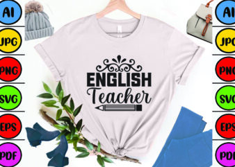 English Teacher vector clipart