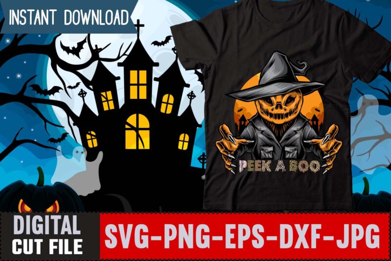 Peek a Boo T-shirt Design,Halloween t-shirt design , halloween graphic t-shirt design , halloween t-shirt design bundle,halloween t-shirt design bundle, halloween t-shirt bundle, halloween bundle, halloween couple bundle, couple png