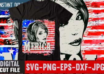 Merica t-shirt design,Merica rock n roll freedom diversity rights justice equalityio editable t shirt design in ai svg files,4th of july mega svg bundle, 4th of july huge svg bundle,