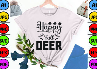 Happy Fall Deer