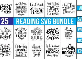 Reading SVG Bundle t shirt design online
