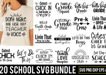 Back To School SVG Bundle