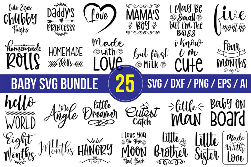 Baby SVG Bundle