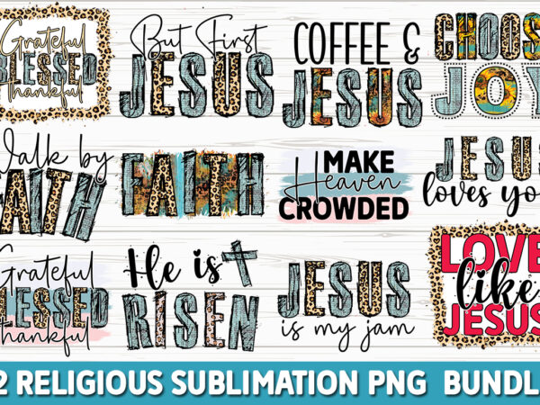 Religious sublimation png bundle t shirt design online