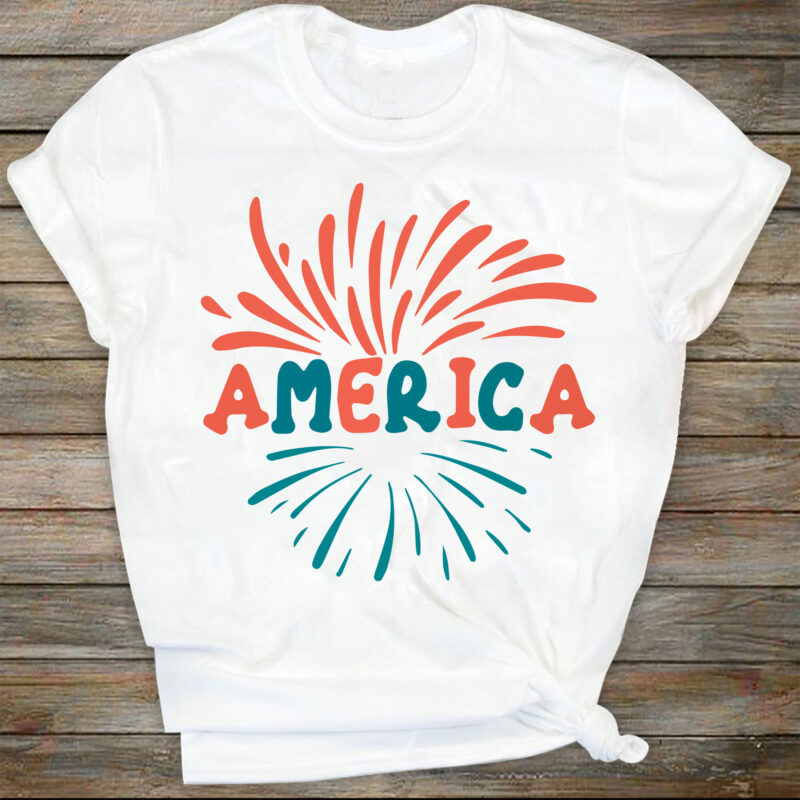 America SVG, Retro America svg PNG Sublimation, 4th Of July SVG, July 4th Svg, Groovy Independence Day Svg, Patriotic Svg