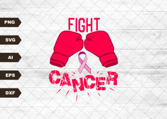 Western Floral Fight Cancer Png Sublimation Design, Cancer Warrior Png, Pink Ribbon Png, Breast Cancer Png,Cancer Awareness Png