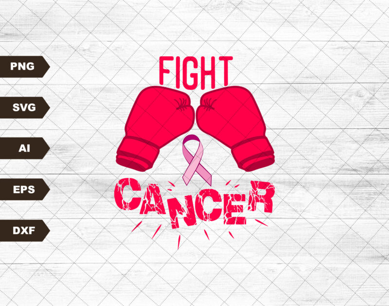 Western Floral Fight Cancer Png Sublimation Design, Cancer Warrior Png, Pink Ribbon Png, Breast Cancer Png,Cancer Awareness Png