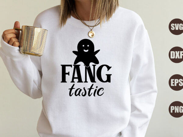 Fang tastic t shirt graphic design