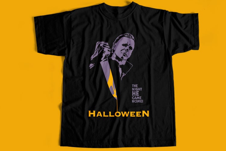 10 Best Selling Halloween T-Shirt Design Bundle For Commercial Use