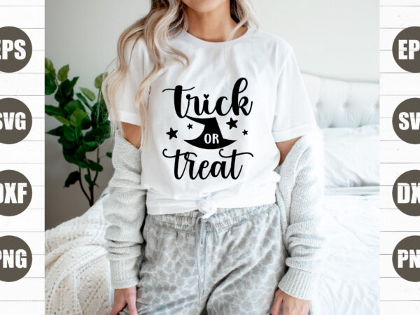 Trick or treat t shirt designs for sale