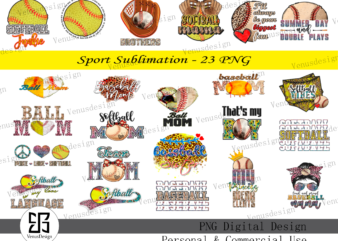 Sport Sublimation – 23 PNG