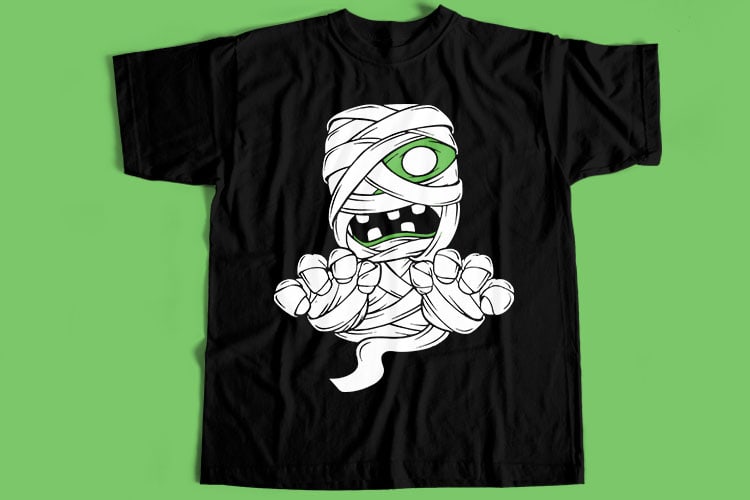 10 Best Selling Halloween T-Shirt Design Bundle For Commercial Use