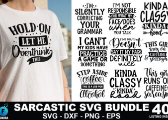 Sarcastic svg bundle