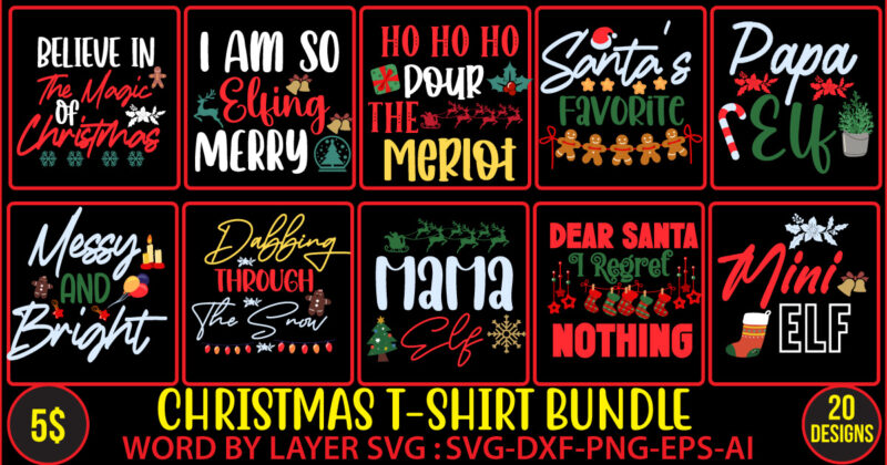 Christmas svg bundle , 20 christmas t-shirt design , winter svg bundle, christmas svg, winter svg, santa svg, christmas quote svg, funny quotes svg, snowman svg, holiday svg, winter quote