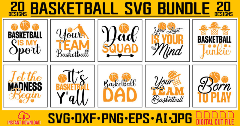 Basketball Svg Bundle, Biggest Fan Svg, Girl Basketball Shirt Svg, Basketball Sister, Brother, Cousin, Niece Svg for Cricut & Silhouette Png,Basketball bundle svg, Basketball quotes svg, Basketball svg, Svg bundle,