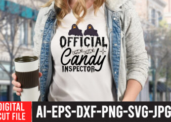 Official Candy Inspector SVG Cut File , Halloween SVG Design , Halloween SVG Bundle , Halloween SVG Design Bundle , Halloween Bundle , Scary SVG Design , Happy Halloween ,