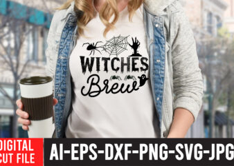 Witches Brew SVG Cut File , Halloween SVG Design , Halloween SVG Bundle , Halloween SVG Design Bundle , Halloween Bundle , Scary SVG Design , Happy Halloween , Halloween