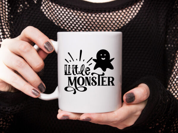 Little monster t shirt vector graphic