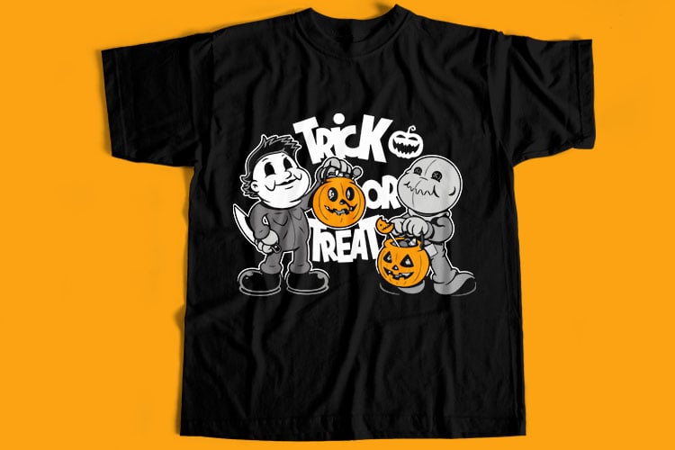 10 Best Selling Halloween T-Shirt Design Bundle For Commercial Use