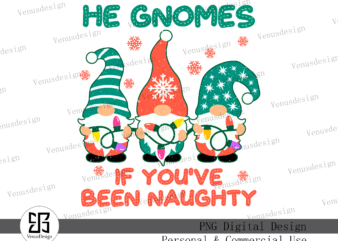 He Gnomes If You’ve Been Naughty png