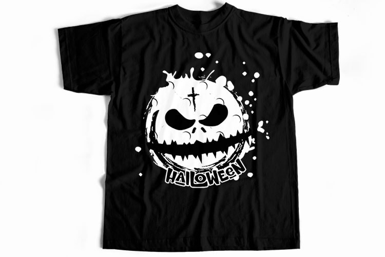 10 Best Selling Halloween T-Shirt Design Bundle For Commercial Use