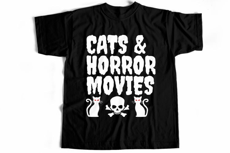 10 Best Selling Halloween T-Shirt Design Bundle For Commercial Use