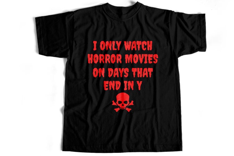 10 Best Selling Halloween T-Shirt Design Bundle For Commercial Use