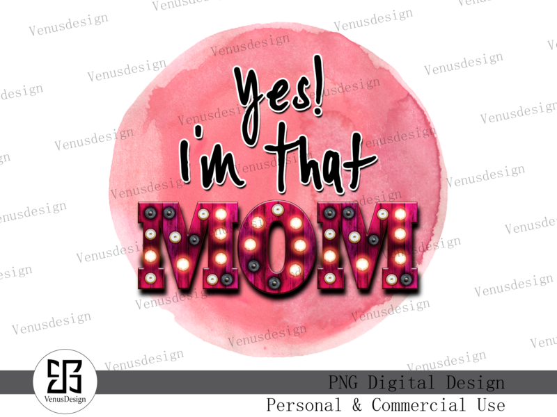 Mother’s Day Sublimation Design – 20 PNG
