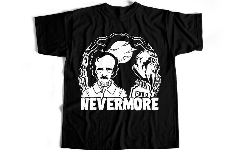 10 Best Selling Horror T-Shirt Design Bundle For Commercial Use