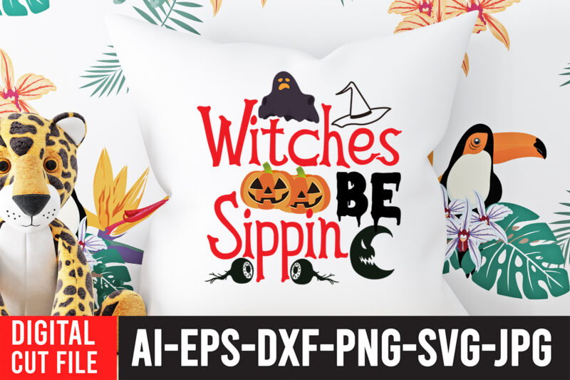 Wicked Be Sippin SVG Cut File , Halloween SVG Design , Halloween SVG Bundle , Halloween SVG Design Bundle , Halloween Bundle , Scary SVG Design , Happy Halloween ,