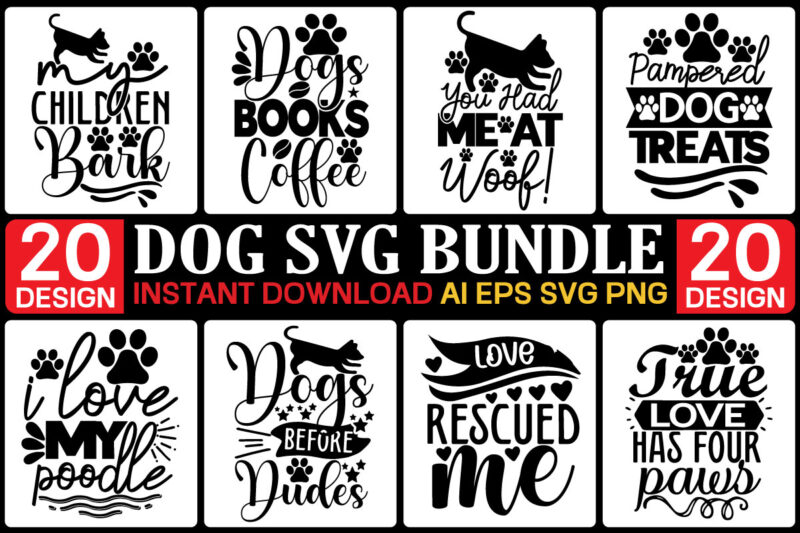 Dog Svg Mega Bundle,Dog Mom SVG Bundle, Dog Mom SVG, Paw SVG, Dog Lover Svg, Fur Mom Svg, Pawsitive Svg, Puppy Svg, Dog Sayings, Dog Clipart, Files for Cricut,Dog svg