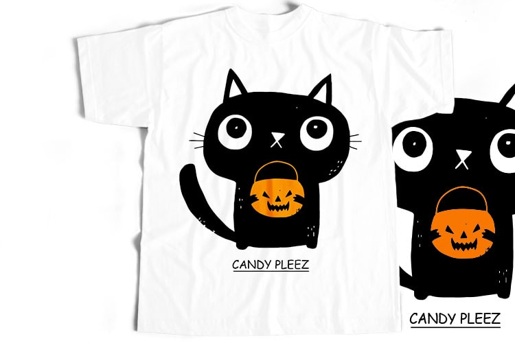 10 Best Selling Halloween T-Shirt Design Bundle For Commercial Use