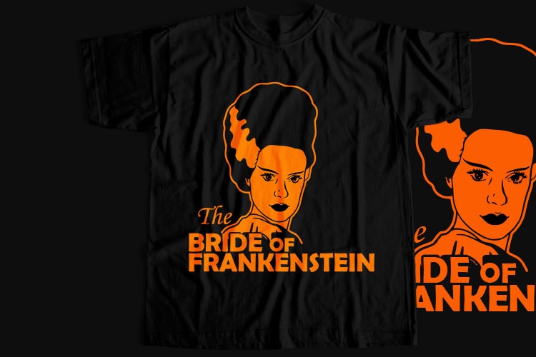 10 Best Selling Halloween T-Shirt Design Bundle For Commercial Use