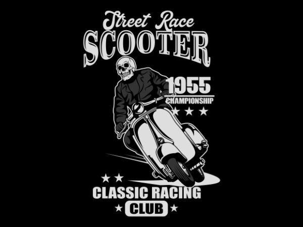 55 scooter racing